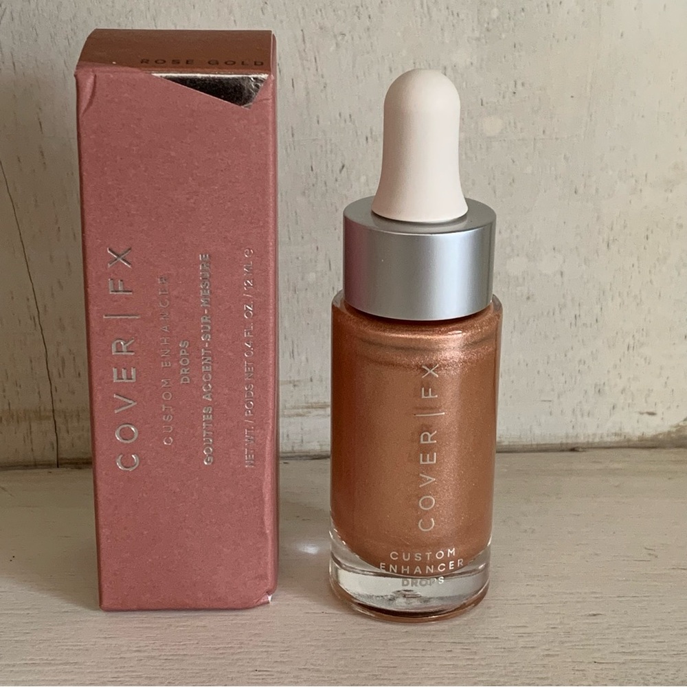 COVER FX CUSTOM ENHANCER DROPS
Shade: Rose Gold